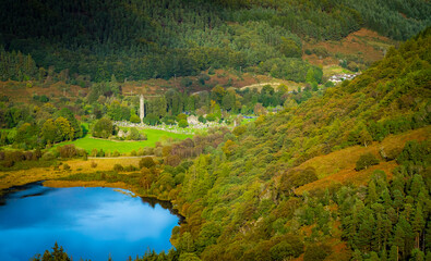 A sunny day in Glendalough