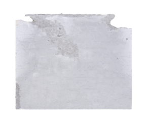 Sticker mockup texture paper glued on street. Template adhesive symbols. White tags, paper stickers with peeling corner, isolated rounded plastic mockup signs