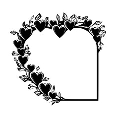 flower wreath, wreath svg, vector frame, floral, frame, heart, design, vector, border, illustration, leaf, card, love, decoration, pattern, nature, art, element, flowers, valentine, spring, swirl,