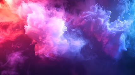3D Digital Illustration Color Smoke Splash

