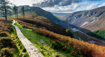 A sunny day in Glendalough