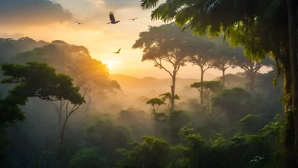Poster Im Rahmen Dschungel im Amazonas © pit24