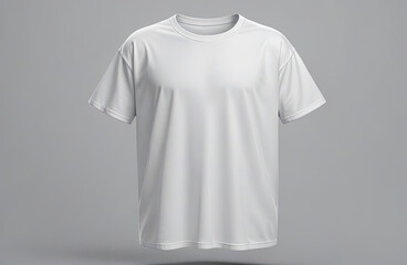 white  t-shirt for mockup template