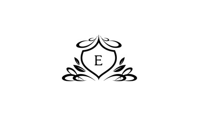 Set of Fire Flames Alphabetical Logo