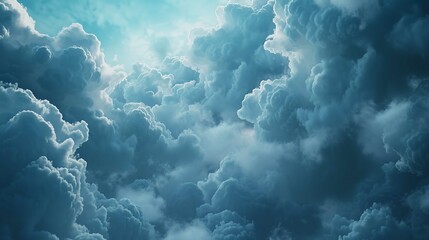 Fototapeta na wymiar Abstract Background with Clouds - 8K