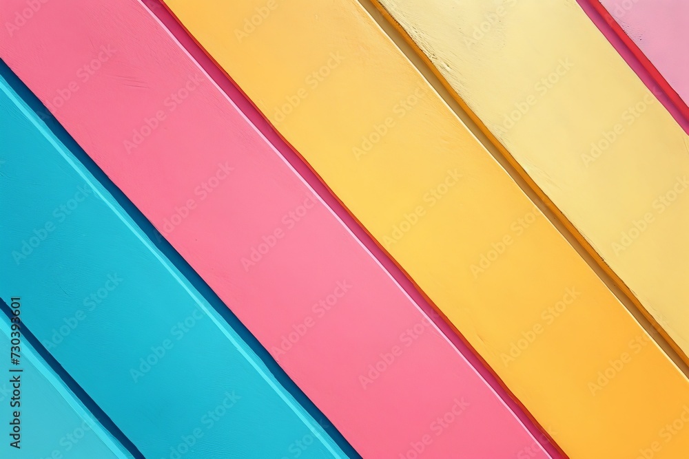 Poster gradient snippets rainbow multicolored swivel shreds, neon light flooded. vivid bright shadow. geome