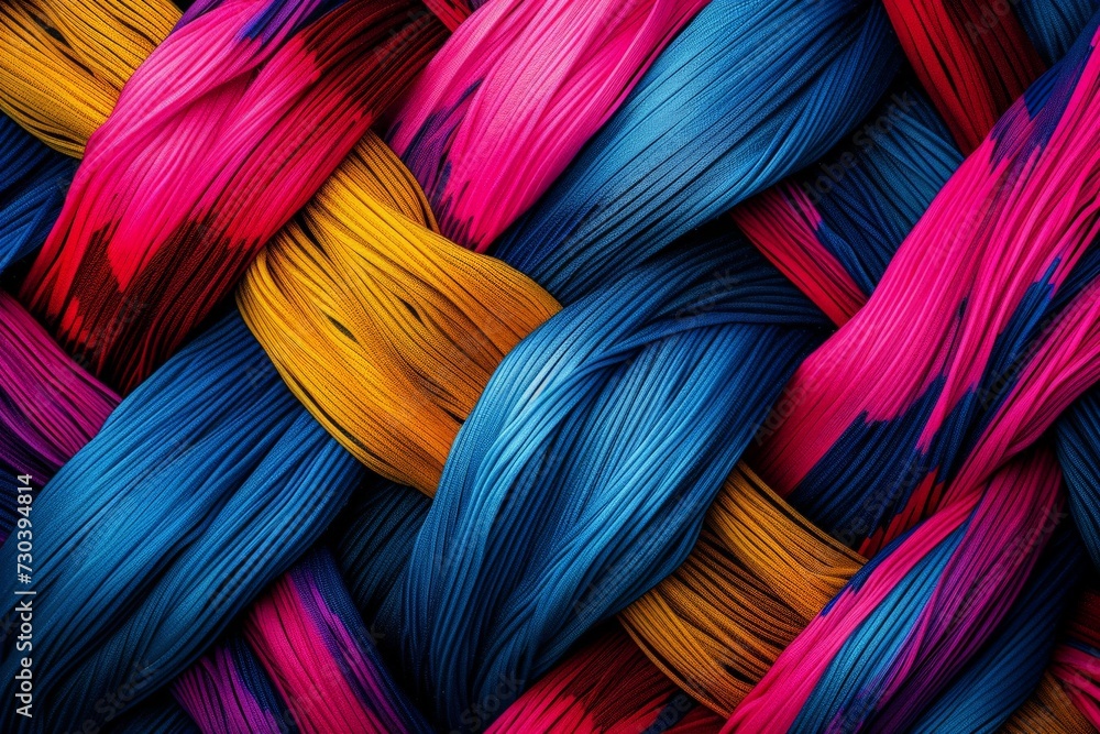 Poster gradient snippets rainbow multicolored coiling shreds, neon light lgbtq history. vivid bright techni