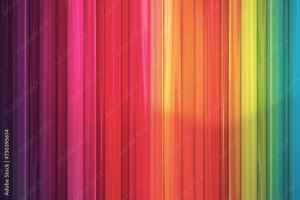 Poster gradient board plank shelf snippets rainbow multicolored ombre shreds, neon light circles. vivid bri