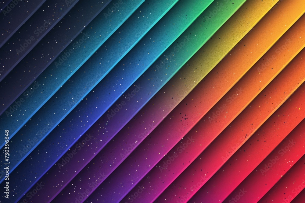 Poster gradient snippets rainbow multicolored spectrum shreds, neon light pansexual. vivid bright waves. ge
