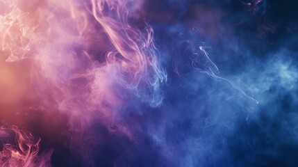 Abstract colorful Background with Smoke