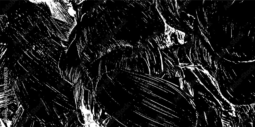 Aufkleber vector brush sroke texture. distressed uneven grunge background. abstract distressed vector illustra