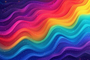 Gradient snippets rainbow multicolored abstract shreds, neon light whirling. Vivid bright volute. Geometric surreal radiant beaming shining. sgl brilliant abstract backdrop - obrazy, fototapety, plakaty