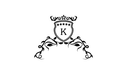 Luxury Leaves Alphabetical Logo