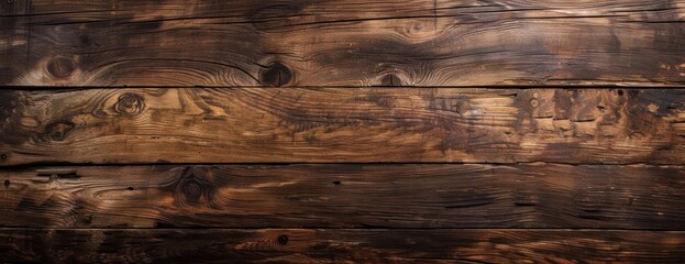 Vintage surface with old natural pattern texture of dark wood plywood.