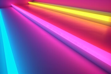 Vibrant strip rainbow colorful Glow stick swirls, motley curves Community. Neon circle Banner. Abstract Psychedelic wallpaper gradient pattern. Genderfluid waves spirals background