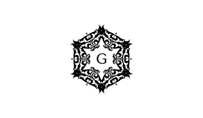 Luxury Alphabetical Star Logo