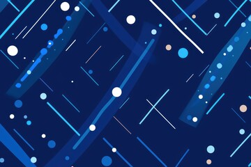 Sapphire diagonal dots and dashes seamless pattern 