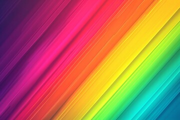 Vibrant strip rainbow colorful Bright swirls, motley curves Vintage. Neon circle LGBTQ+. Abstract Pride parade wallpaper gradient pattern. Geometric waves spirals background