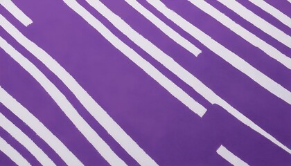 Abstract purple background with white stripes