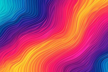 Neon light glowing energy lightning textured backdrop. Laser line Stripes, dynamic pattern. Motion artistry, curtain of silk. Wave motion blurred background. Wallpaper glowing sticks source of light.