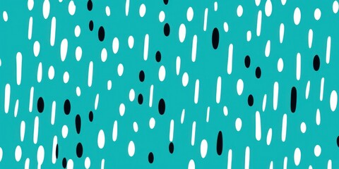 Turquoise diagonal dots and dashes seamless pattern