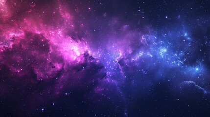 Abstract galaxy background with nebulae and stars background