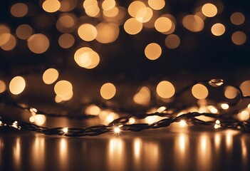 Fairy Lights in Dark nght