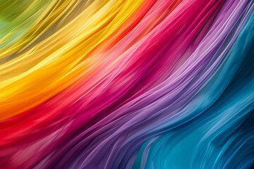 Abstract design vibrant colors textures wave motion. Rainbow gradient blends, bright colorful backdrop. Lines artistry pattern illustration, blur colorful wallpaper visually blue, green background.