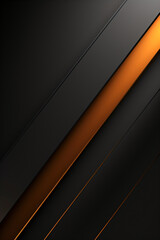 abstract black and orange diagonal design
