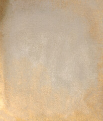 Watercolor paper texture painting grain wall. Abstract gold, nacre and beige marble grain copy...