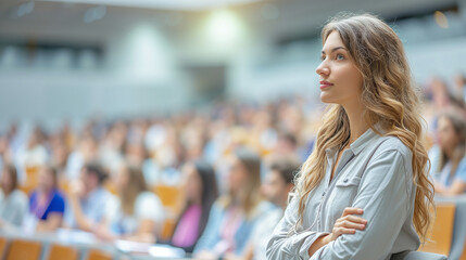 A crowded auditorium filled with medical professionals engrossed in cutting-edge conference