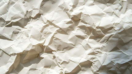 Light colored crumbled paper background, easy background for text and presentations