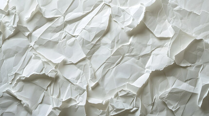 Obraz premium Light colored crumbled paper background, easy background for text and presentations