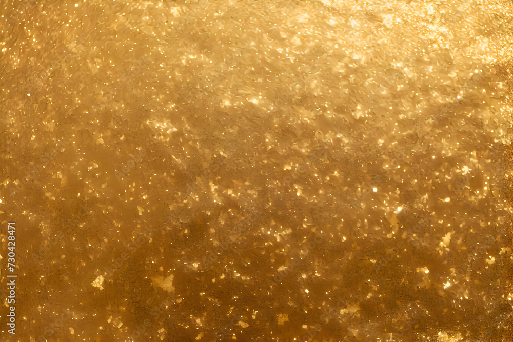 Poster light abstract glowing bokeh light. shining star, sun particles and sparks with lens flare effect on