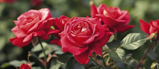 Veterans' Honor(r) is a hybrid tea rose that blooms continuously from spring to fall.