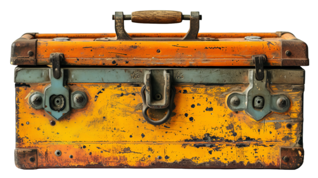 The toolbox isolated transparent background. PNG Format.