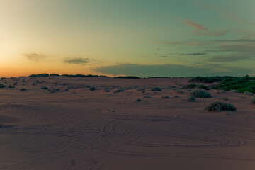 Beach sunset playa