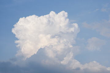 blue sky with clouds