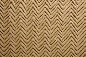 Khaki zig-zag wave pattern carpet texture background
