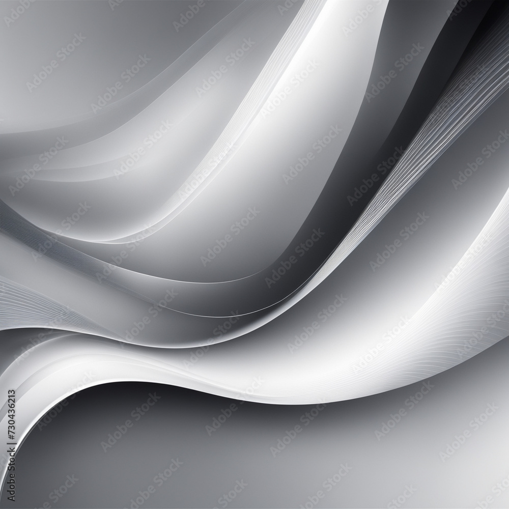 Poster gray texture background, abstract fantasy gray background with light and bokeh effect. gray gradient