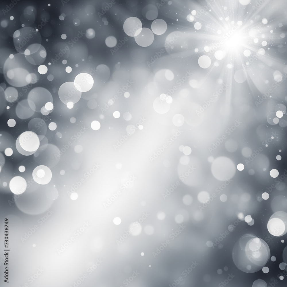 Aufkleber gray texture background, abstract fantasy gray background with light and bokeh effect. gray gradient