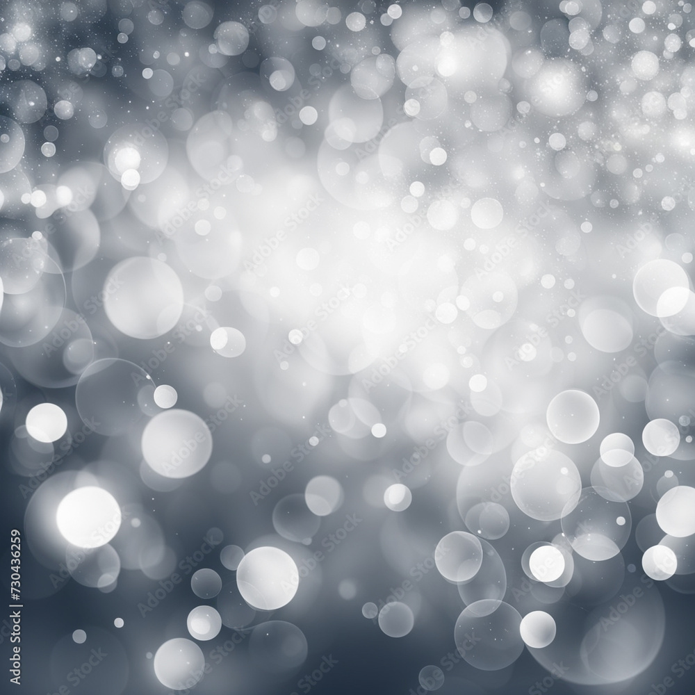 Aufkleber gray texture background, abstract fantasy gray background with light and bokeh effect. gray gradient