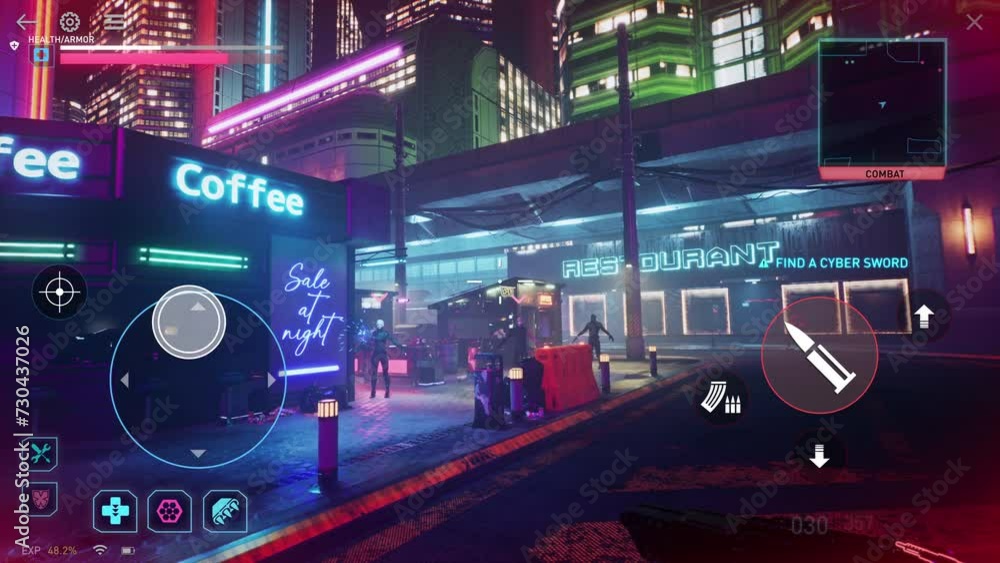 Poster experiencing the futuristic gaming application sci-fi adventure challenge. immersing in gaming sci-f