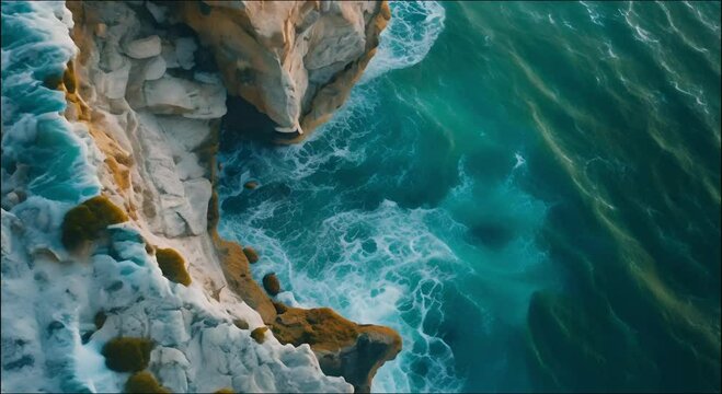 Deep canyon drone  ariel view,natural background and wallpaper