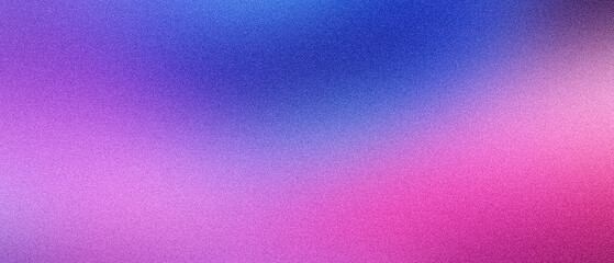 Ultra wide pink blue azure purple gradient  grainy premium background. Perfect for design, banner, wallpaper, template, art, creative projects, desktop. Exclusive quality, vintage style. Parties 21:9