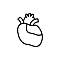 Human heart icon