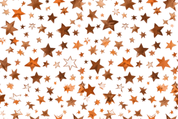 Pastel Star Seamless Pattern