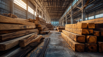 Wood warehouse