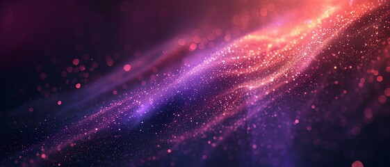 Fototapeta premium Purple background in Digital Art with Light Gradient and Vibrant Colors