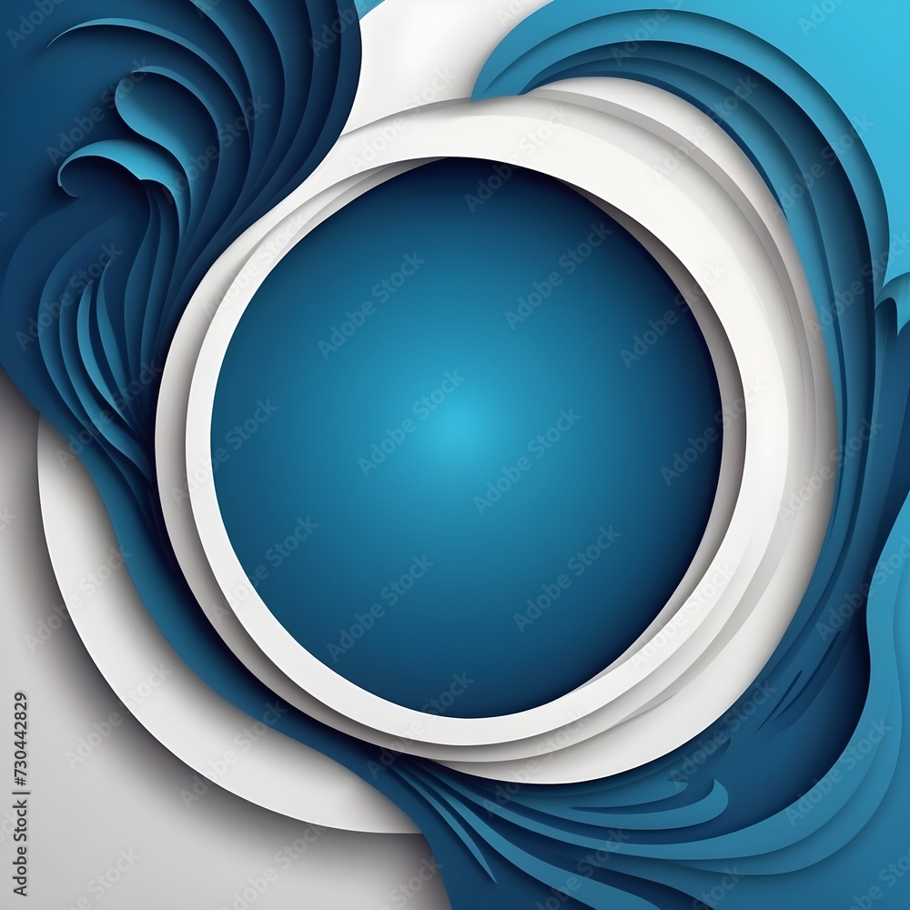 Poster 3d abstract background with paper cut shapes. vector design layout for business presentations, flyer